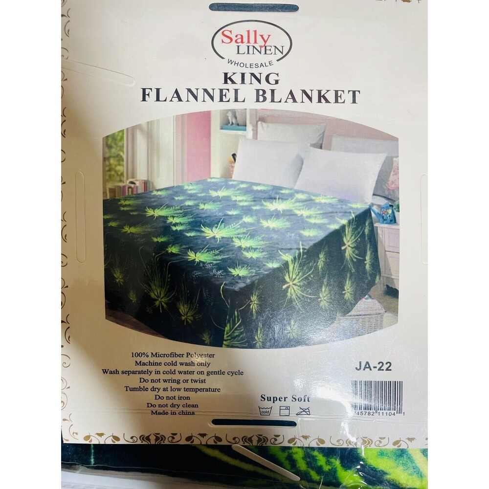 420 Weed Mary J Cannabis Green Leaf Worlds Softest King Size Comforter